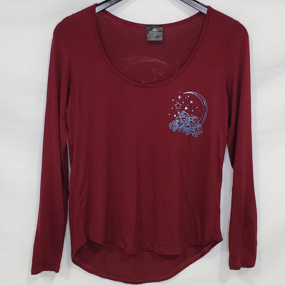 Stunner Wish Upon A Star Long Sleeve Tee Shirt